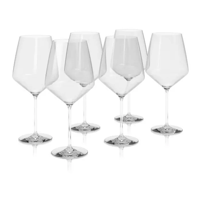 Eva Trio Legio Nova Rødvinsglas - 6 stk. 90 cl - Krystalglas - Klar