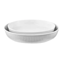 Eva Trio Legio Nova Salatskål - 2 dele 1,4/2,5 liter - Porcelæn - Hvid