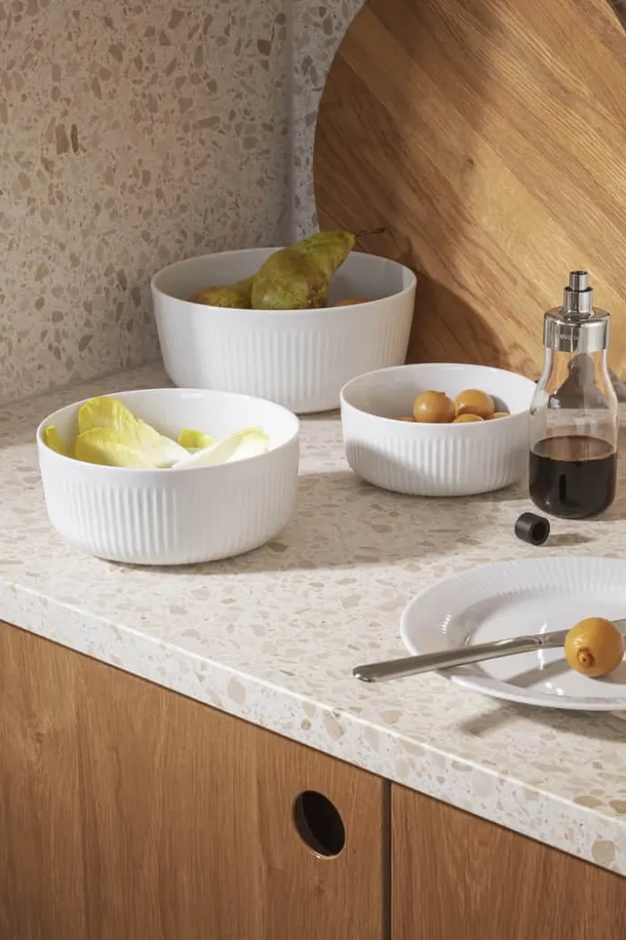 Eva Trio Legio Nova Skål Ø 16 cm - Porcelæn - Hvid