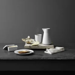 Eva Trio Legio Nova Smørboks H 6 x B 8 x L 11 cm - Porcelæn - Hvid