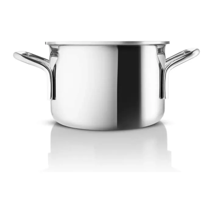 Eva Trio Multi Gryde 2,2 liter - Aluminium/rustfrit stål - Blank