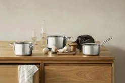 Eva Trio Multi Gryde 3,6 liter - Genanvendt aluminium/genanvendt rustfrit stål