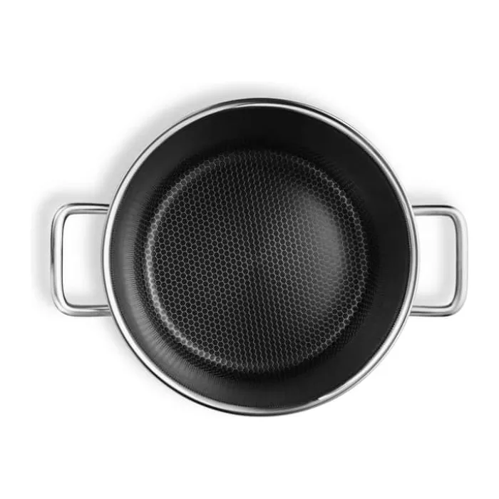 Eva Trio Multi Mosaic Gryde 6,5 liter - Rustfrit stål/aluminium - Mat stål