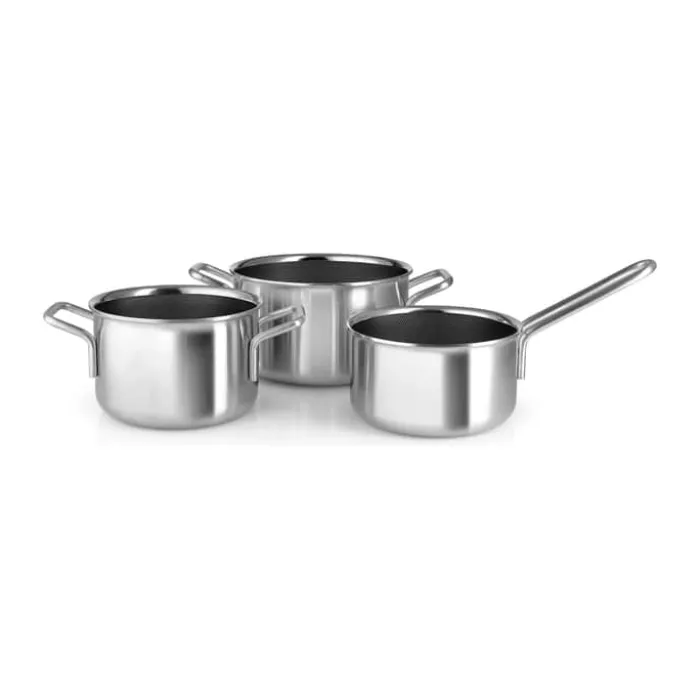 Eva Trio Multi Mosaic Grydesæt - 3 dele 1,8/2,2/3,6 liter - Keramisk Slip-Let® belægning