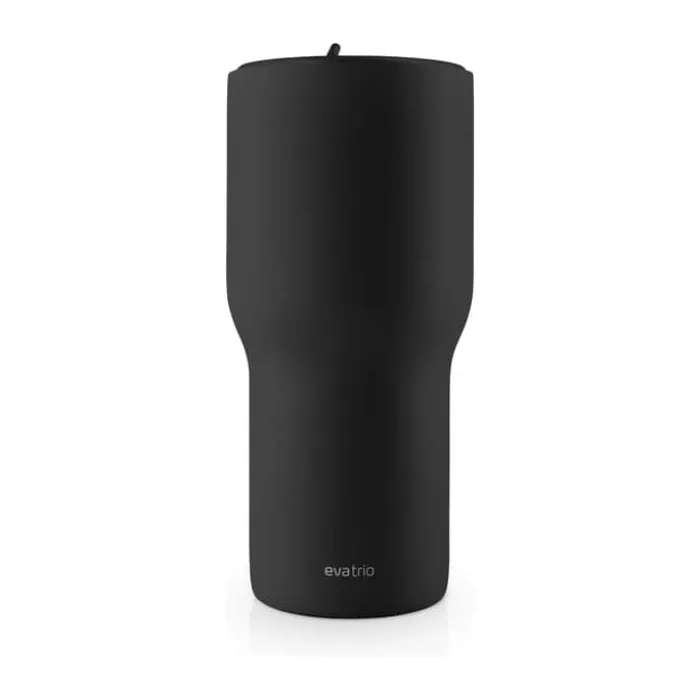 Eva Trio Sip'n'Go Tumbler 0,6 liter - Rustfrit stål/kunststof - Black