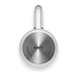 Eva Trio Stainless Steel Kasserolle 1,8 liter - Genanvendt rustfrit stål/aluminium - Keramisk Slip-Let® belægning