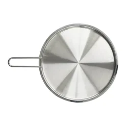 Eva Trio Tallerkenlåg Ø 24 cm - 90% genanvendt rustfrit stål - Børstet stål