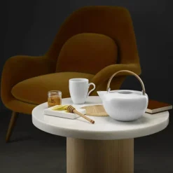 Eva Trio Tekande 1,2 liter - Porcelæn - Hvid