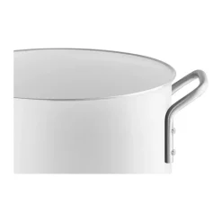 Eva Trio White Line Gryde 2,5 liter - Genanvendt aluminium/Rustfrit stål - Keramisk Slip-Let® belægning