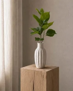everbloom Kunstig Blomst - Hortensiablad H 70 cm - Plastik/metal - Grøn