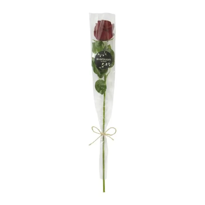 everbloom Kunstig Rose H 66 cm - Kunststof - Rød