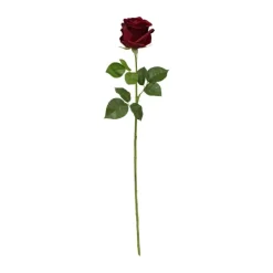 everbloom Kunstig Rose H 66 cm - Kunststof - Rød