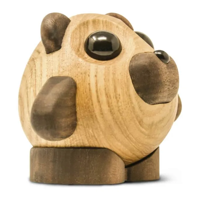 FableWood Pick Me Up Bjørn - Teddy H 10 cm - Valnødde- og asketræ