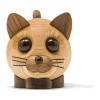 FableWood Pick Me Up Kat - Felix H 8 cm - Aske- og valnøddetræ