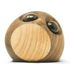 FableWood Pick Me Up Pingvin - Freddy H 5 cm - Valnødde- og asketræ