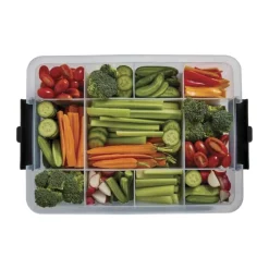 Farberware Snacklebox Snackboks H 9,5 x B 28 x L 41,5 cm - Plastik - Klar