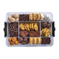 Farberware Snacklebox Snackboks H 9,5 x B 28 x L 41,5 cm - Plastik - Klar