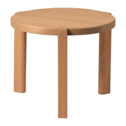 FDB Møbler D108 Ragnesminde Sofabord Ø 48 x H 40 cm - Certificeret fyrretræ - Orange