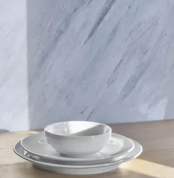 FDB Møbler Hvidpot Skål Ø 14 cm - Porcelæn - Hvid