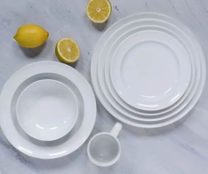 FDB Møbler Hvidpot Skål Ø 14 cm - Porcelæn - Hvid