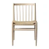 FDB Møbler J80 Spisebordsstol H 82 cm - Sæbebehandlet bøgetræ - Natur