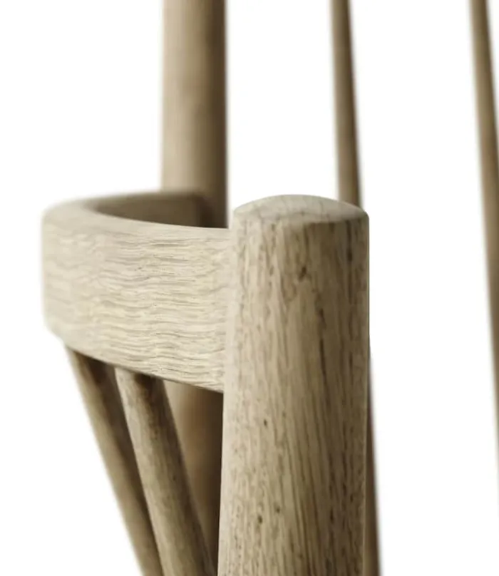 FDB Møbler J81 Spisebordsstol H 82 cm - Egetræ - Natur
