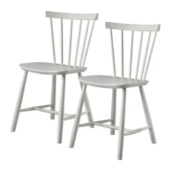 FDB Møbler J46 Spisebordsstol - 2 stk. H 80 cm - Bøgetræ - Dust
