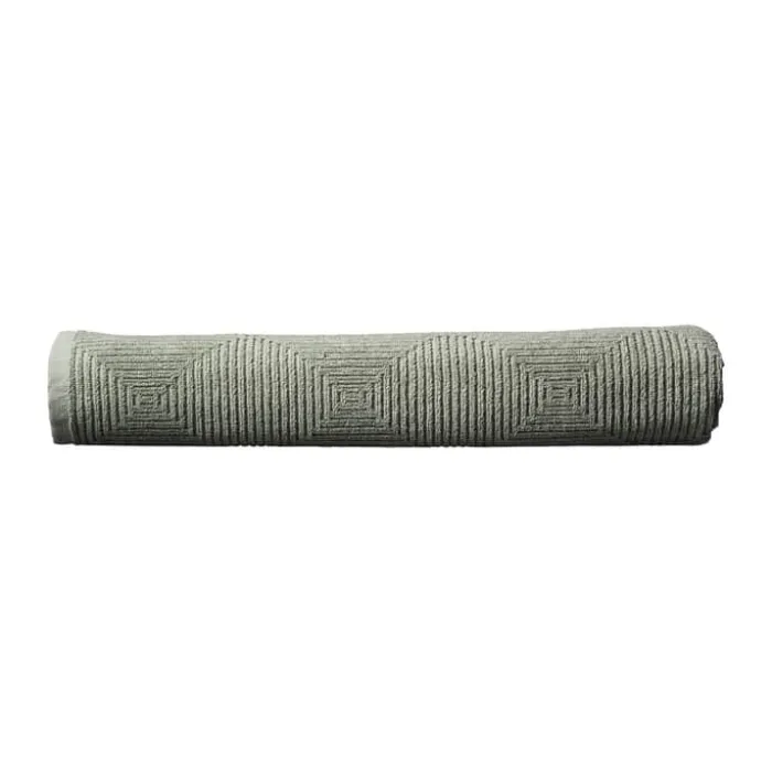 FDB Møbler R33 Kirkeby Strandhåndklæde B 90 x L 185 cm - Bomuld - Sea