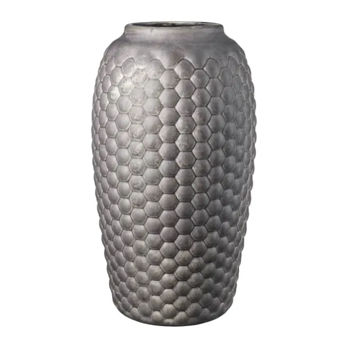 FDB Møbler S8 Lupin Vase Ø 13 x H 22 cm - Stentøj - Warm Grey