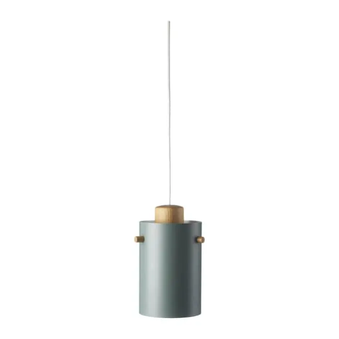 FDB Møbler U10 Asnæs Pendel Ø 15 x H 26,5 cm - Egetræ - Blå