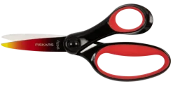 Fiskars Børnesaks L 15,3 cm - Rustfrit stål/plastik - Blå