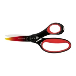 Fiskars Børnesaks L 15,3 cm - Rustfrit stål/plastik - Sort