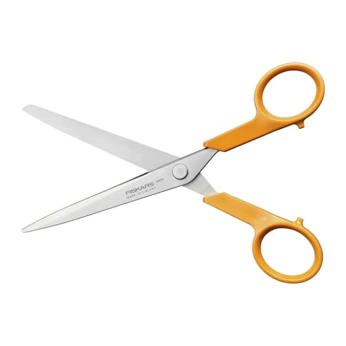 Fiskars Classic Saks L 16 cm - Rustfrit stål - Orange