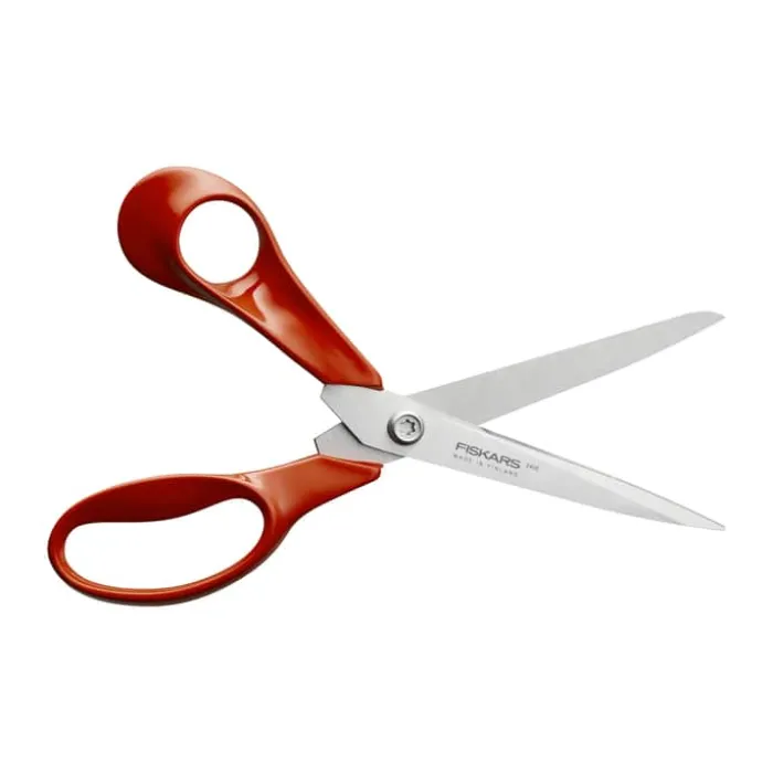 Fiskars Classic Universalsaks L 21 cm - Rustfrit stål - Rød
