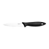Fiskars Essential Grøntsagskniv L 11 cm - Rustfrit stål - Stål/sort
