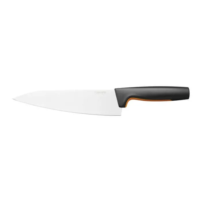 Fiskars Functional Form Kokkekniv L 19,9 cm - Rustfrit stål - Sort