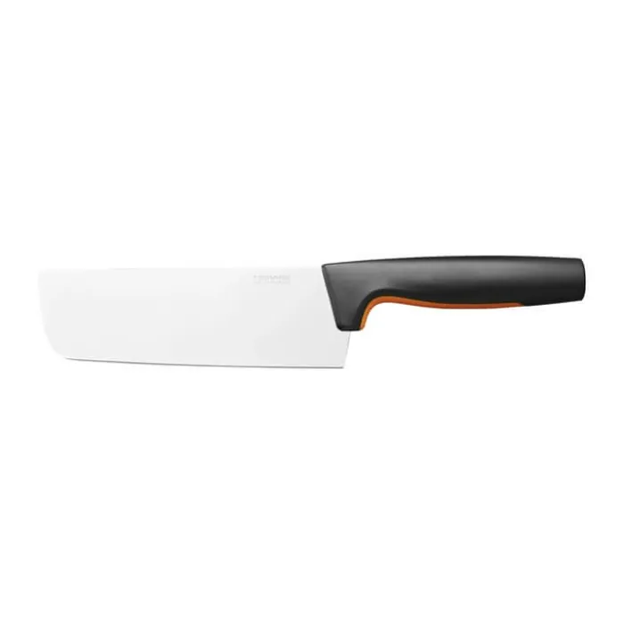 Fiskars Functional Form Nakiri Kniv L 15,8 cm - Rustfrit stål - Sort