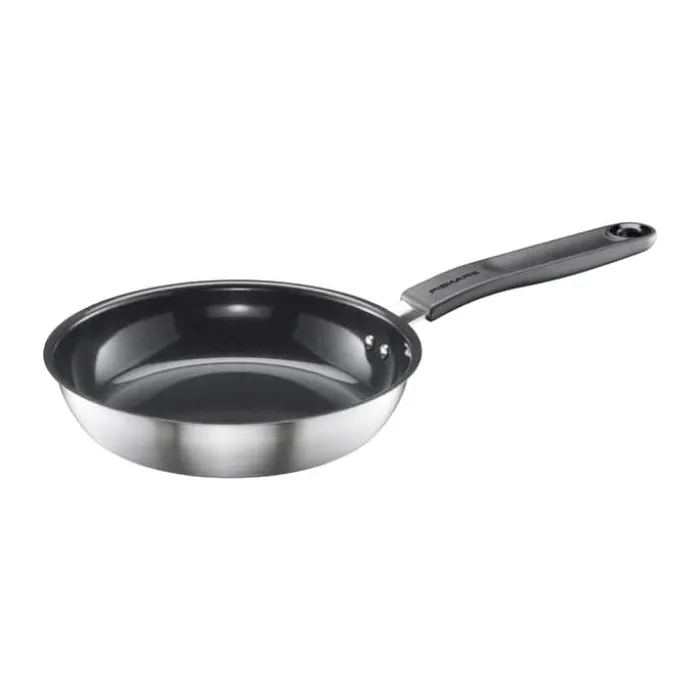 Fiskars Functional Form Stegepande Ø 20 cm - Rustfrit stål- Keramisk non-stick