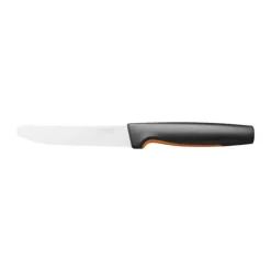 Fiskars Functional Form Tomatkniv L 12 cm - Rustfrit stål - Sort/orange