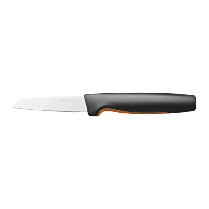 Fiskars Functional Form Urtekniv L 8 cm - Rustfrit stål - Sort/orange