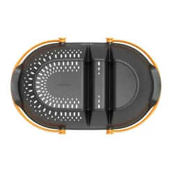 Fiskars Garden Plus Høstkurv B 38,3 x L 61 cm - Sort/orange