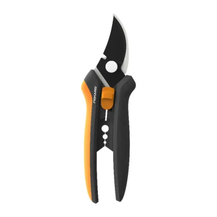 Fiskars Garden Solid Beskæresaks L 24 cm - FiberComp - Sort/Orange