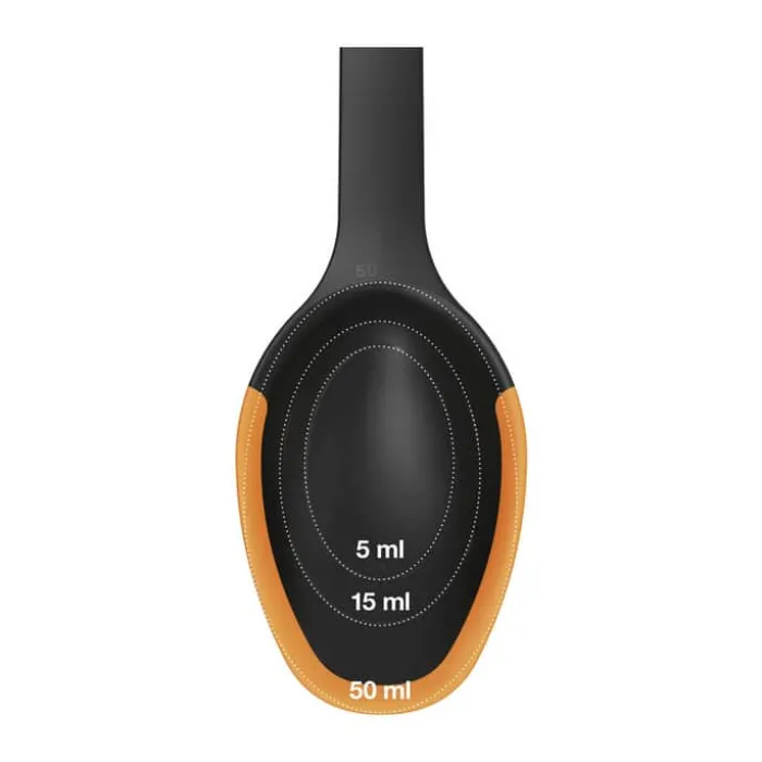 Fiskars Grydeske L 29 cm - Plastik/silikone - Sort