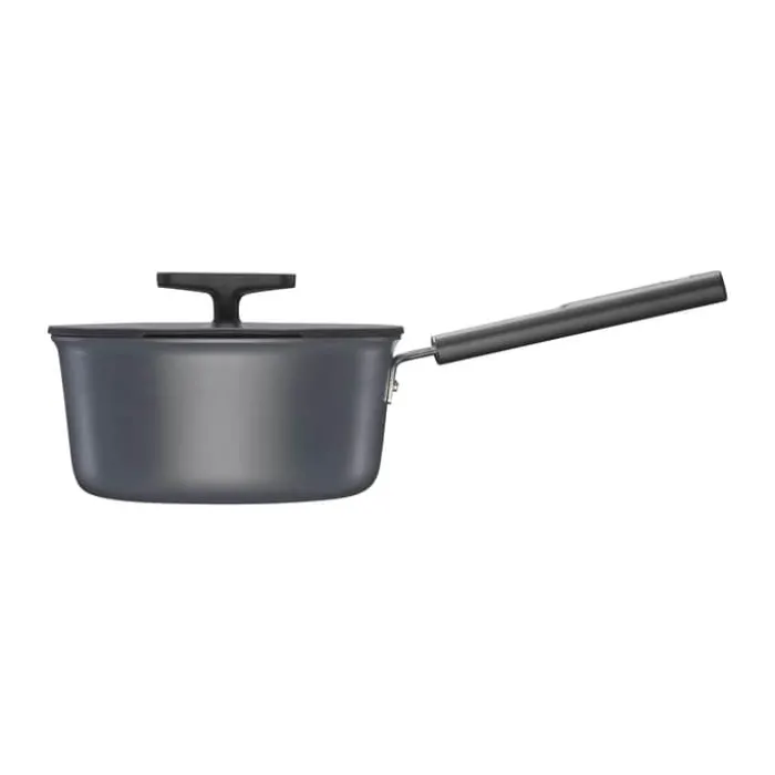 Fiskars Hard Face Kasserolle 1,8 liter - Genanvendt Aluminium - Grå