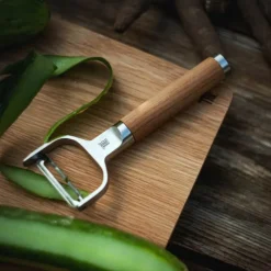 Fiskars Norden Skrællekniv L 16 cm - Rustfrit stål/birketræ