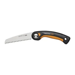 Fiskars Plus Foldesav SW68 L 15 cm - Stål - Sort/Orange
