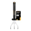 Fiskars Xact Kultivator L 32,3 cm - Rustfrit stål - Sort/stål