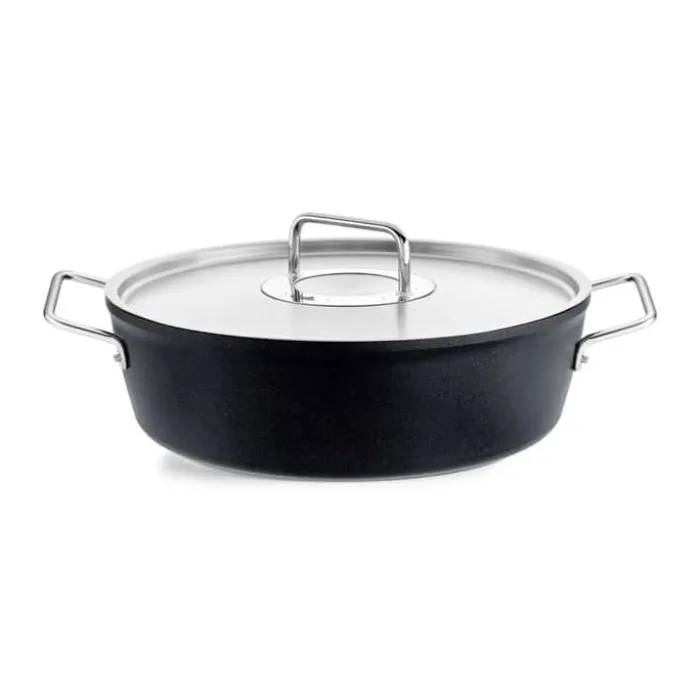 Fissler Adamant Gryde 4.3 liter - Aluminium - Sort