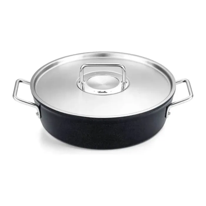 Fissler Adamant Gryde 4.3 liter - Aluminium - Sort