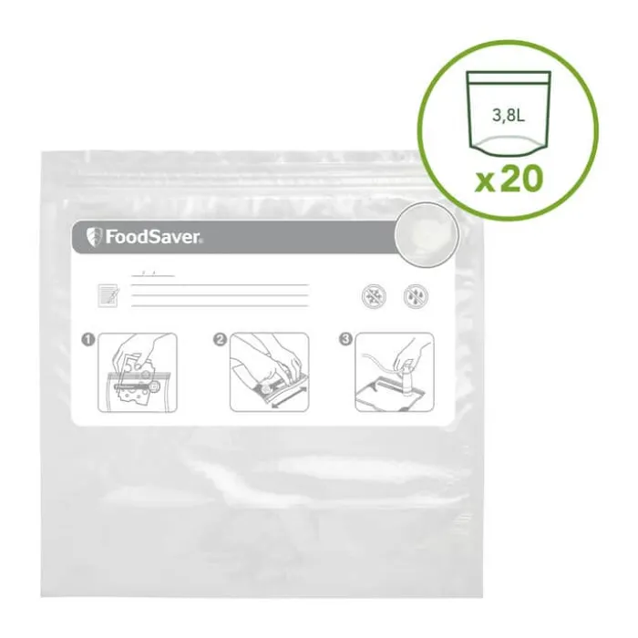 FoodSaver Vakuumposer - 20 stk. plastik